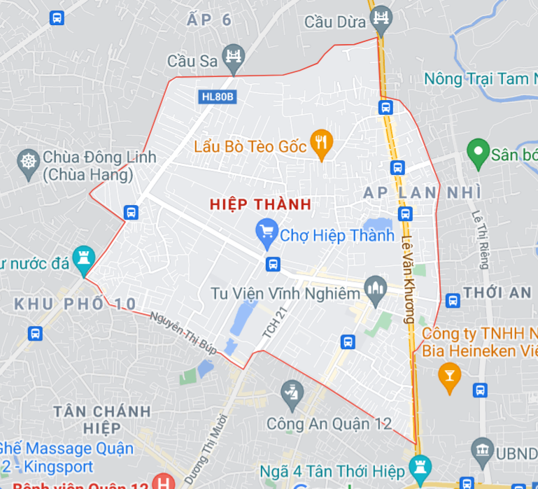 Đường sẽ mở theo quy hoạch ở phường Hiệp Thành, quận 12, TP HCM (phần 5) - Ảnh 1. Đường sẽ mở theo quy hoạch ở phường Hiệp Thành, quận 12, TP HCM (phần 5) - Ảnh 1.