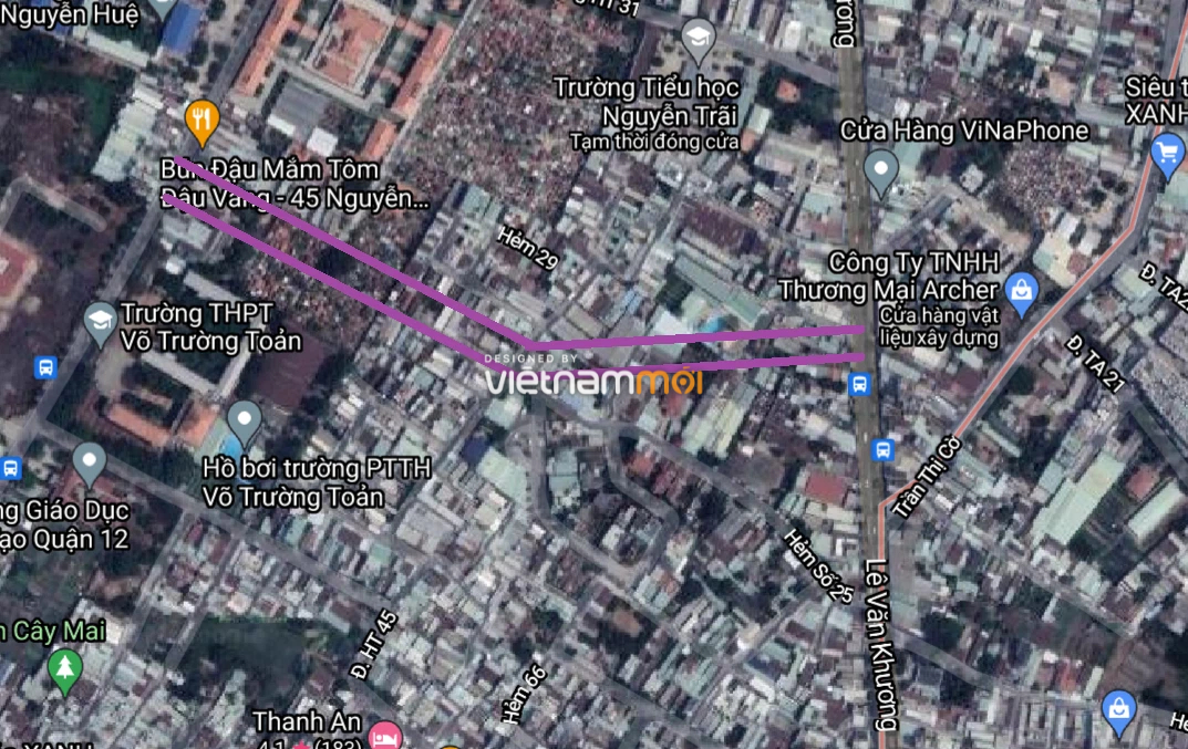 Đường sẽ mở theo quy hoạch ở phường Hiệp Thành, quận 12, TP HCM (phần 2) - Ảnh 5. Đường sẽ mở theo quy hoạch ở phường Hiệp Thành, quận 12, TP HCM (phần 2) - Ảnh 5.