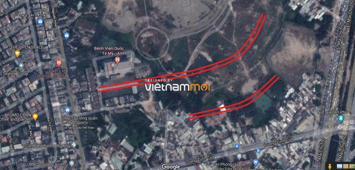 Đường sẽ mở theo quy hoạch ở phường An Phú, quận 2, Thủ Đức, TP HCM (phần 7) - Ảnh 5. Đường sẽ mở theo quy hoạch ở phường An Phú, quận 2, Thủ Đức, TP HCM (phần 7) - Ảnh 5.