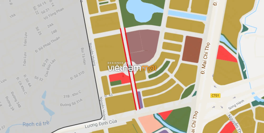 Đường sẽ mở theo quy hoạch ở phường An Phú, quận 2, Thủ Đức, TP HCM (phần 7) - Ảnh 6. Đường sẽ mở theo quy hoạch ở phường An Phú, quận 2, Thủ Đức, TP HCM (phần 7) - Ảnh 6.