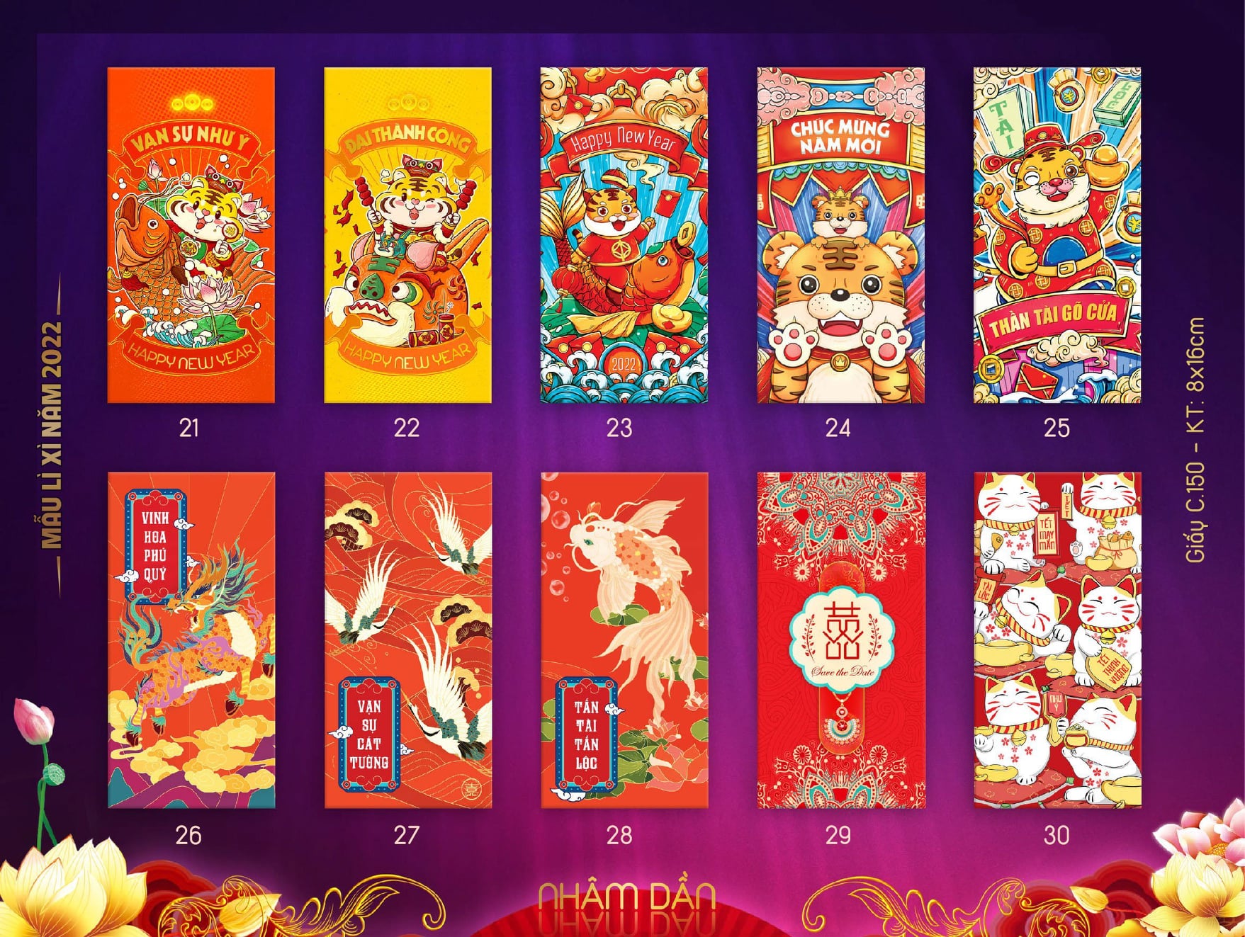 Cập nhật các mẫu bao lì xì truyền thống và giá bán mới nhất năm 2022 - Ảnh 3. Cập nhật các mẫu bao lì xì truyền thống và giá bán mới nhất năm 2022 - Ảnh 3.