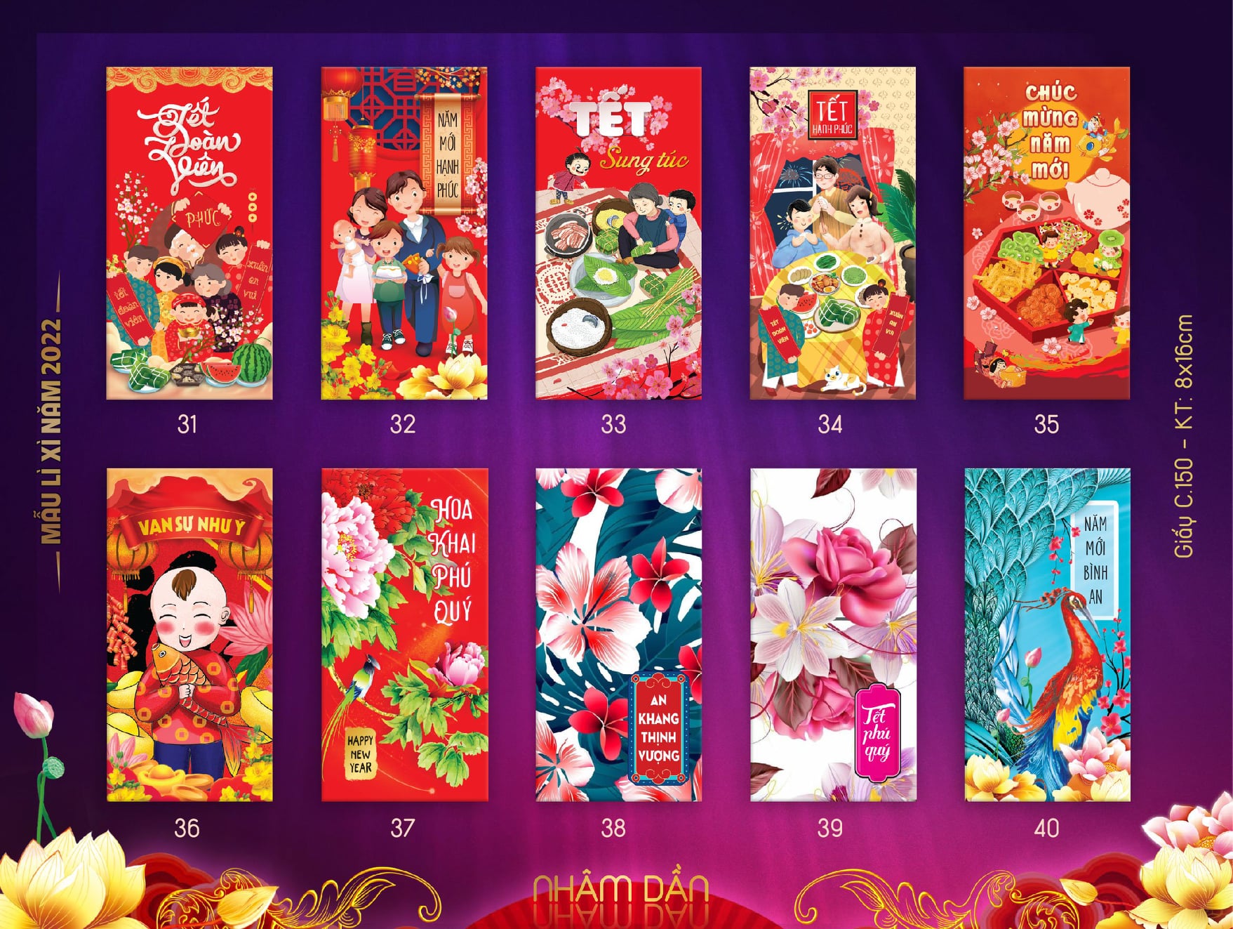 Cập nhật các mẫu bao lì xì truyền thống và giá bán mới nhất năm 2022 - Ảnh 4. Cập nhật các mẫu bao lì xì truyền thống và giá bán mới nhất năm 2022 - Ảnh 4.