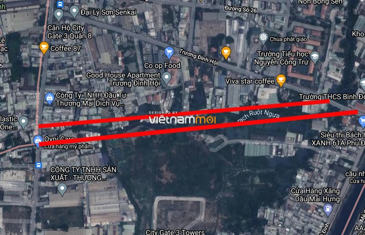Đường sẽ mở theo quy hoạch ở phường 16, quận 8, TP HCM (phần 5) - Ảnh 5.
