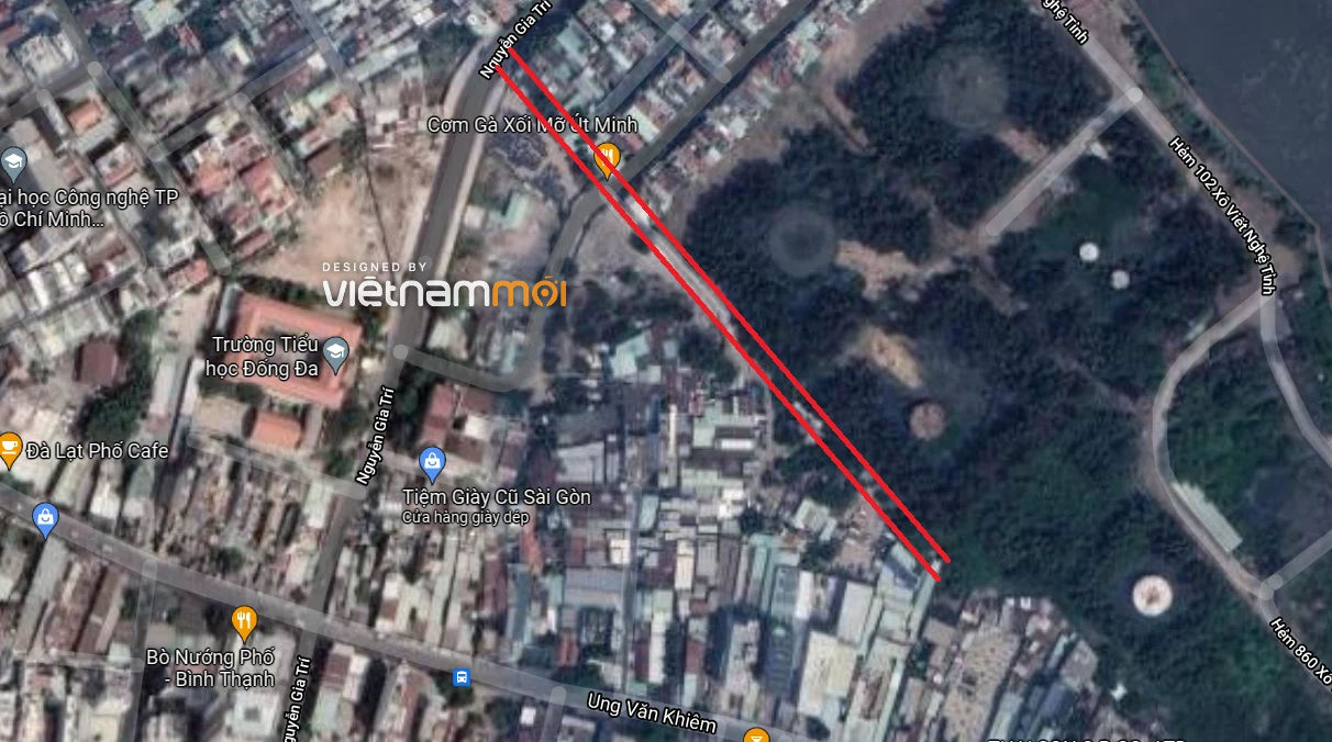 Đường sẽ mở theo quy hoạch ở phường 25, quận Bình Thạnh, TP HCM (phần 2) - Ảnh 5. Đường sẽ mở theo quy hoạch ở phường 25, quận Bình Thạnh, TP HCM (phần 2) - Ảnh 5.