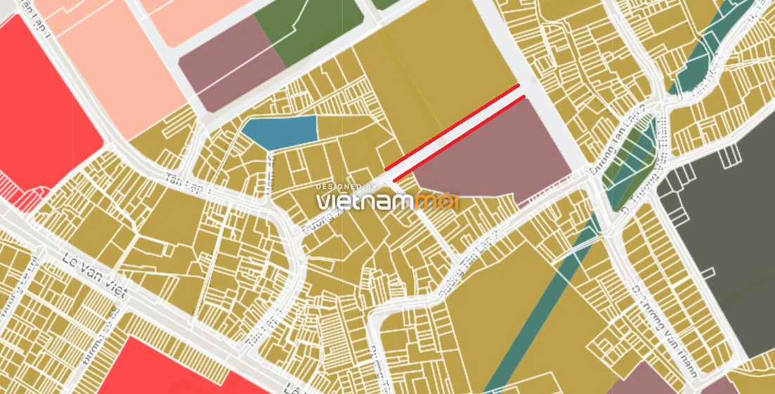 Đường sẽ mở theo quy hoạch ở phường Hiệp Phú, quận 9, Thủ Đức, TP HCM (phần 1) - Ảnh 2. Đường sẽ mở theo quy hoạch ở phường Hiệp Phú, quận 9, Thủ Đức, TP HCM (phần 1) - Ảnh 2.