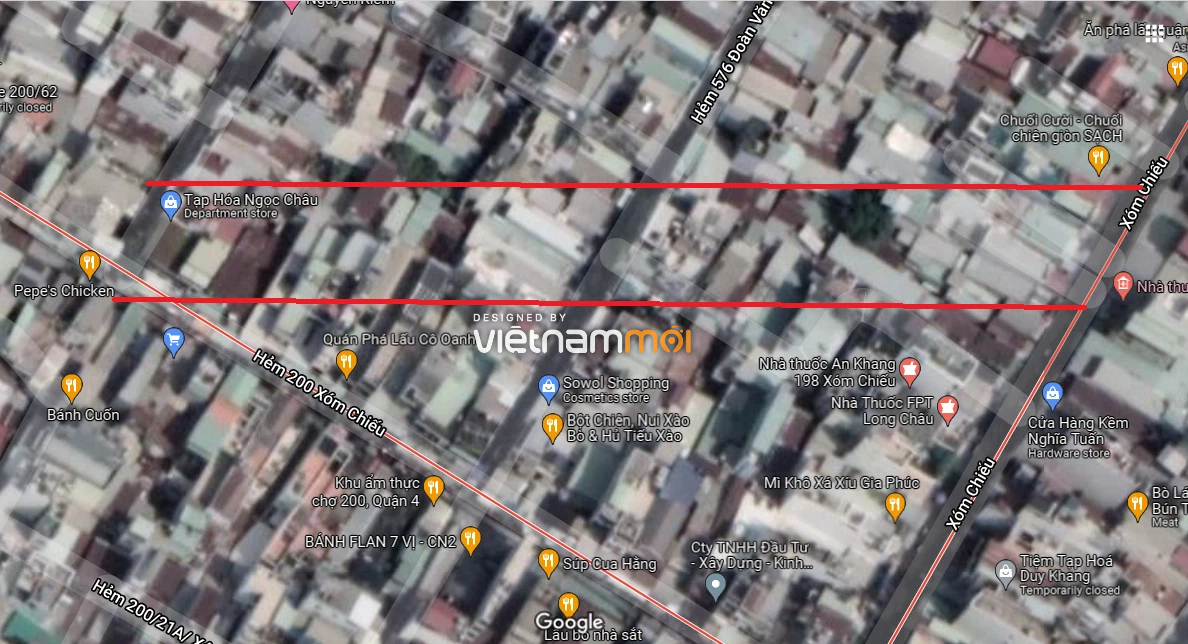 Đường sẽ mở theo quy hoạch ở phường 14, quận 4, TP HCM (Phần 1) - Ảnh 6. Đường sẽ mở theo quy hoạch ở phường 14, quận 4, TP HCM (Phần 1) - Ảnh 6.
