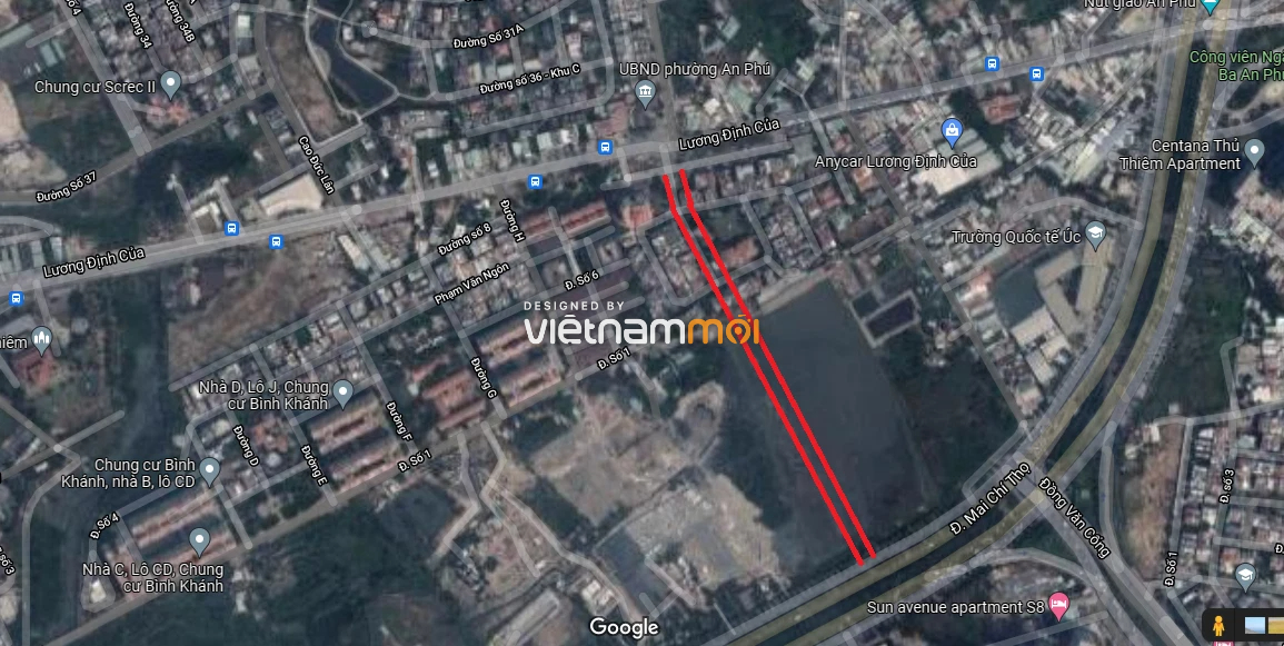 Đường sẽ mở theo quy hoạch ở phường An Phú, quận 2, Thủ Đức, TP HCM (phần 9) - Ảnh 5.