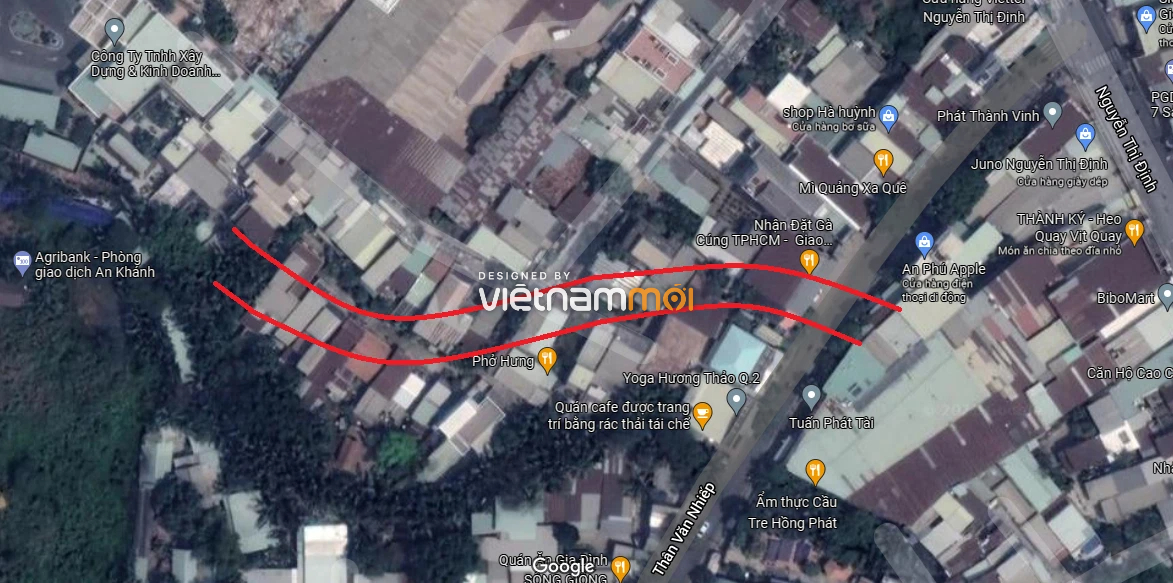 Đường sẽ mở theo quy hoạch ở phường An Phú, quận 2, Thủ Đức, TP HCM (phần 12) - Ảnh 4. Đường sẽ mở theo quy hoạch ở phường An Phú, quận 2, Thủ Đức, TP HCM (phần 12) - Ảnh 4.