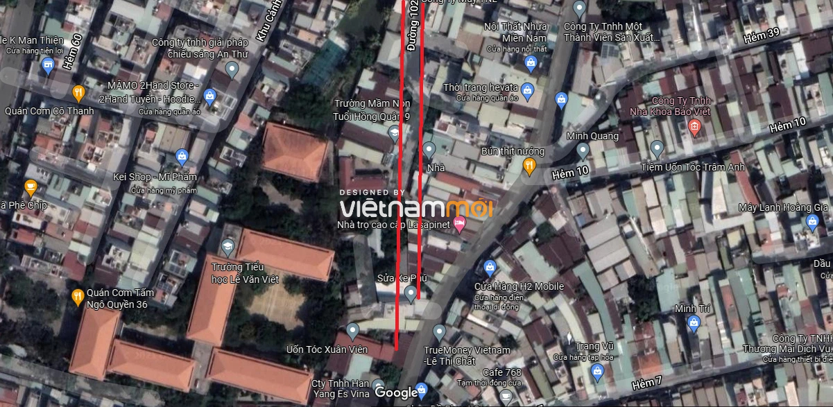 Đường sẽ mở theo quy hoạch ở phường Hiệp Phú, quận 9, Thủ Đức, TP HCM (phần 1) - Ảnh 7. Đường sẽ mở theo quy hoạch ở phường Hiệp Phú, quận 9, Thủ Đức, TP HCM (phần 1) - Ảnh 7.