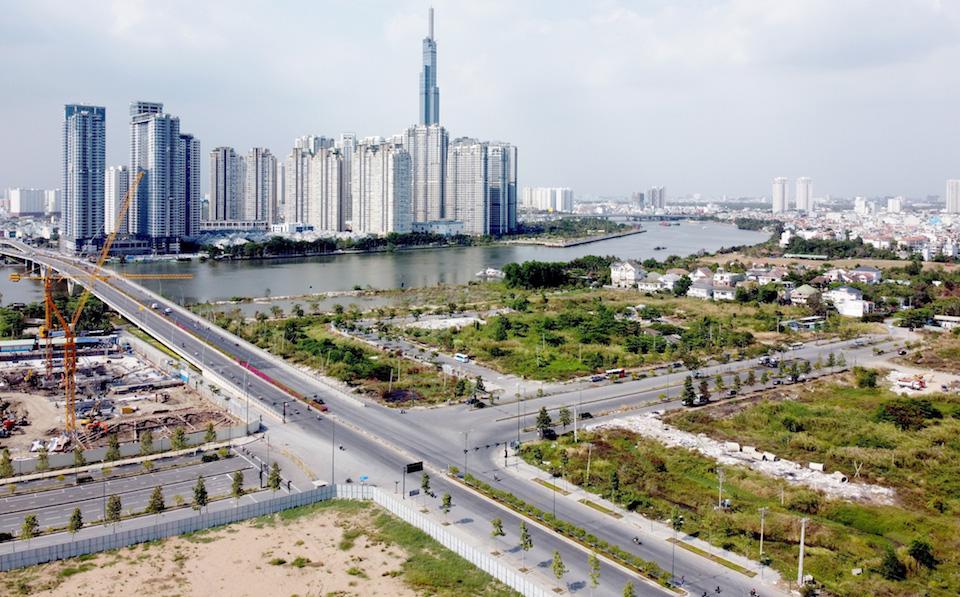 Tân Hoàng Minh xác nhận bỏ cọc khu đất vàng Thủ Thiêm - Ảnh 1. Tân Hoàng Minh xác nhận bỏ cọc khu đất vàng Thủ Thiêm - Ảnh 1.