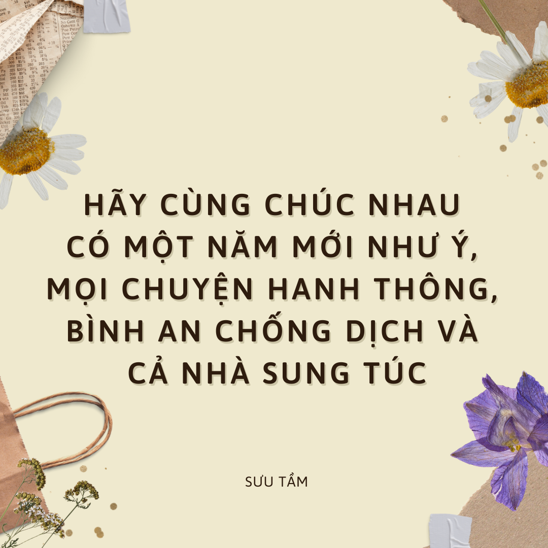 20 status Tết mùa COVID ý nghĩa và độc đáo chào xuân Nhâm Dần 2022 - Ảnh 3. 20 status Tết mùa COVID ý nghĩa và độc đáo chào xuân Nhâm Dần 2022 - Ảnh 3.