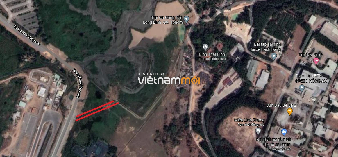 Đường sẽ mở theo quy hoạch ở phường Long Bình, quận 9, Thủ Đức, TP HCM (phần 2) - Ảnh 7.