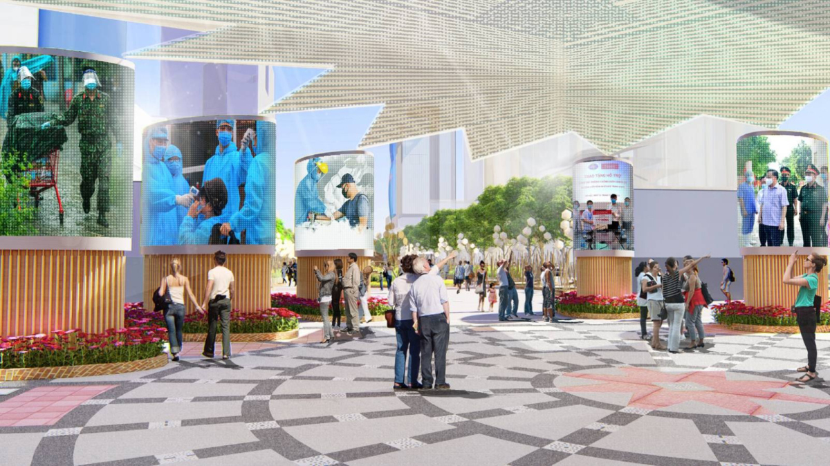 Ngập tràn sắc xuân tại đường hoa Nguyễn Huệ Tết Nhâm Dần 2022 - Ảnh 3. Ngập tràn sắc xuân tại đường hoa Nguyễn Huệ Tết Nhâm Dần 2022 - Ảnh 3.