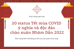 20 status Tết mùa COVID ý nghĩa và độc đáo chào xuân Nhâm Dần 2022