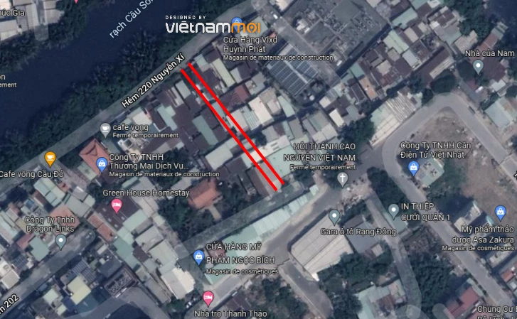 Đường sẽ mở theo quy hoạch ở phường 26, quận Bình Thạnh, TP HCM (phần 6) - Ảnh 7. Đường sẽ mở theo quy hoạch ở phường 26, quận Bình Thạnh, TP HCM (phần 6) - Ảnh 7.