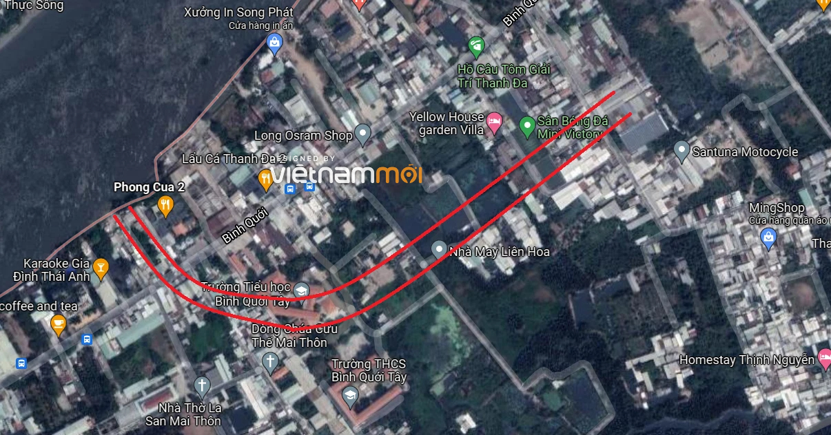 Đường sẽ mở theo quy hoạch ở phường 28, quận Bình Thạnh, TP HCM (phần 1) - Ảnh 3. Đường sẽ mở theo quy hoạch ở phường 28, quận Bình Thạnh, TP HCM (phần 1) - Ảnh 3.
