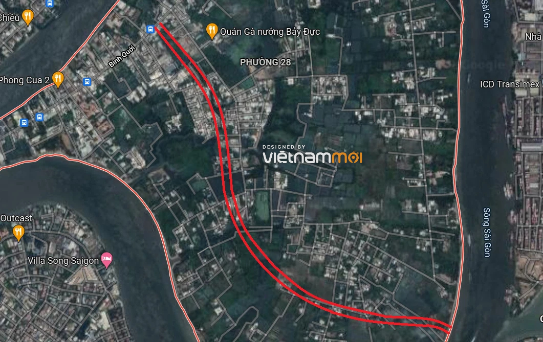 Đường sẽ mở theo quy hoạch ở phường 28, quận Bình Thạnh, TP HCM (phần 2) - Ảnh 3.