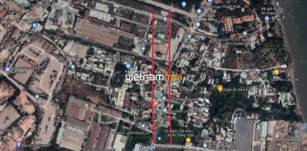 Đường sẽ mở theo quy hoạch ở phường Long Bình, quận 9, Thủ Đức, TP HCM (phần 5) - Ảnh 4. Đường sẽ mở theo quy hoạch ở phường Long Bình, quận 9, Thủ Đức, TP HCM (phần 5) - Ảnh 4.