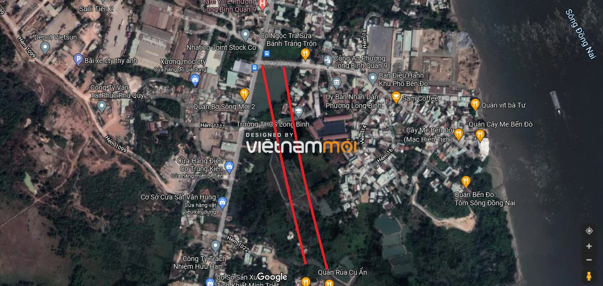 Đường sẽ mở theo quy hoạch ở phường Long Bình, quận 9, Thủ Đức, TP HCM (phần 5) - Ảnh 5. Đường sẽ mở theo quy hoạch ở phường Long Bình, quận 9, Thủ Đức, TP HCM (phần 5) - Ảnh 5.