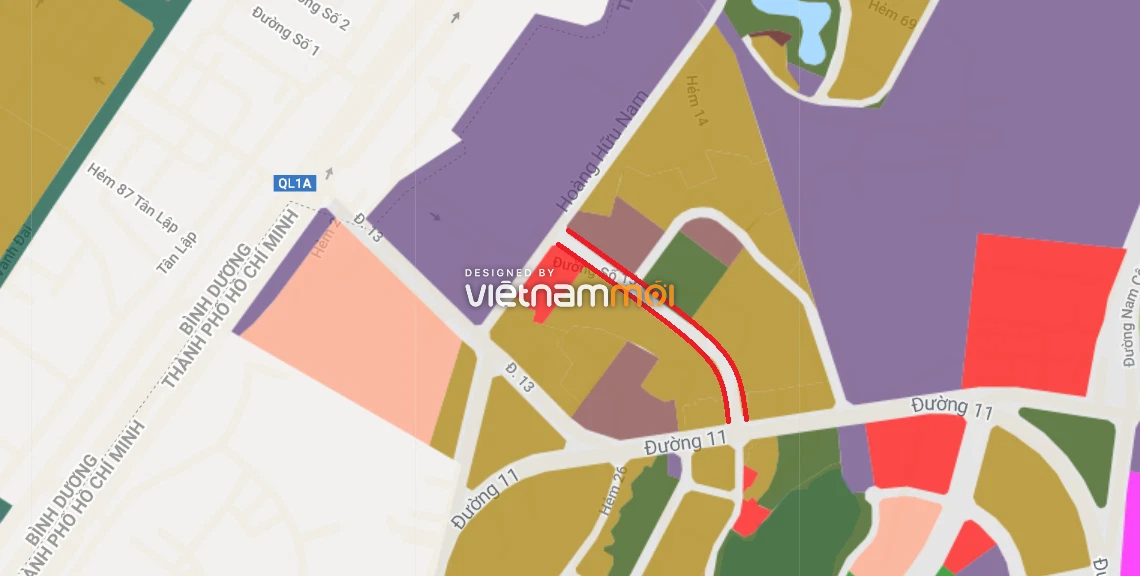 Đường sẽ mở theo quy hoạch ở phường Long Bình, quận 9, Thủ Đức, TP HCM (phần 3) - Ảnh 2. Đường sẽ mở theo quy hoạch ở phường Long Bình, quận 9, Thủ Đức, TP HCM (phần 3) - Ảnh 2.