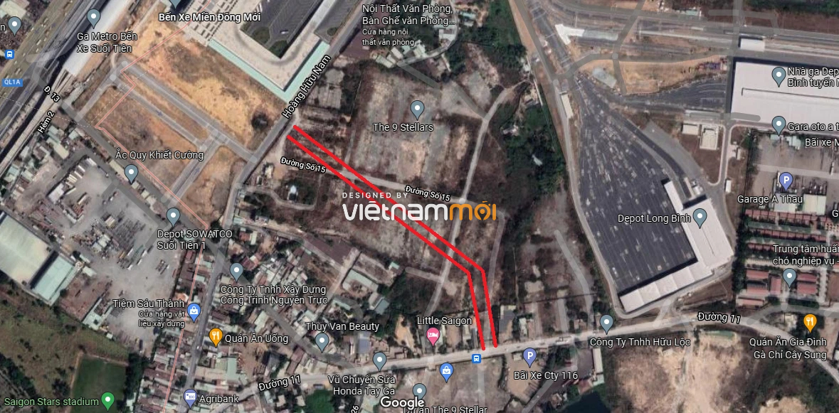 Đường sẽ mở theo quy hoạch ở phường Long Bình, quận 9, Thủ Đức, TP HCM (phần 3) - Ảnh 3. Đường sẽ mở theo quy hoạch ở phường Long Bình, quận 9, Thủ Đức, TP HCM (phần 3) - Ảnh 3.