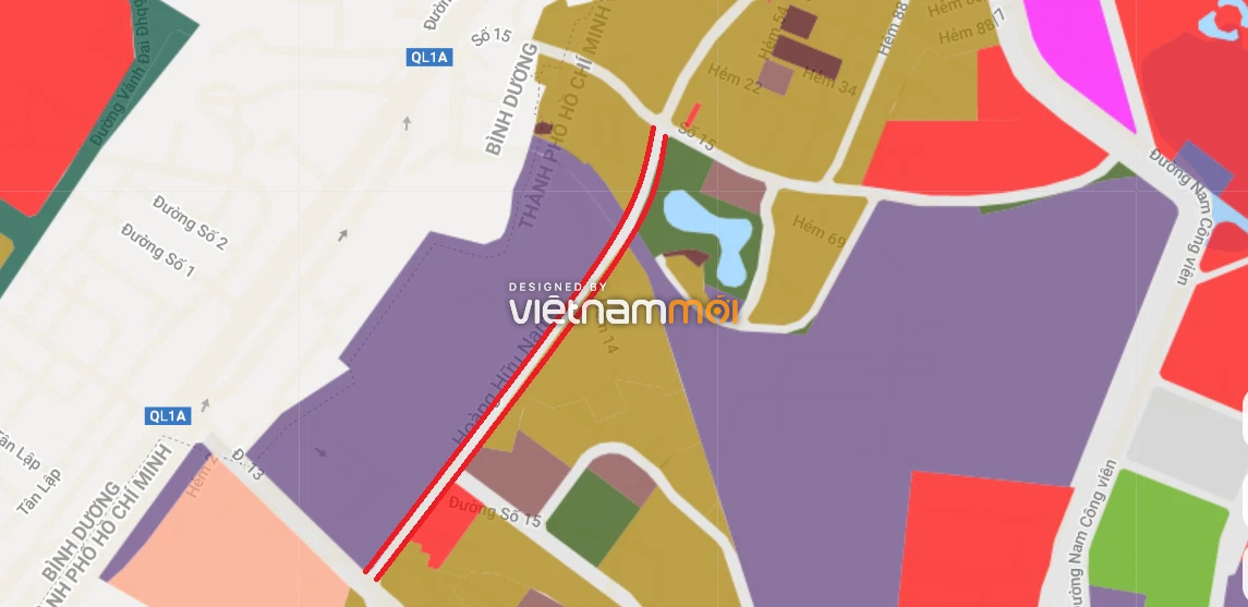 Đường sẽ mở theo quy hoạch ở phường Long Bình, quận 9, Thủ Đức, TP HCM (phần 3) - Ảnh 6. Đường sẽ mở theo quy hoạch ở phường Long Bình, quận 9, Thủ Đức, TP HCM (phần 3) - Ảnh 6.