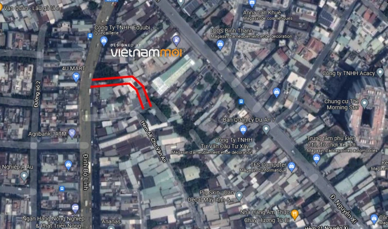 Đường sẽ mở theo quy hoạch ở phường 26, quận Bình Thạnh, TP HCM (phần 10) - Ảnh 7. Đường sẽ mở theo quy hoạch ở phường 26, quận Bình Thạnh, TP HCM (phần 10) - Ảnh 7.