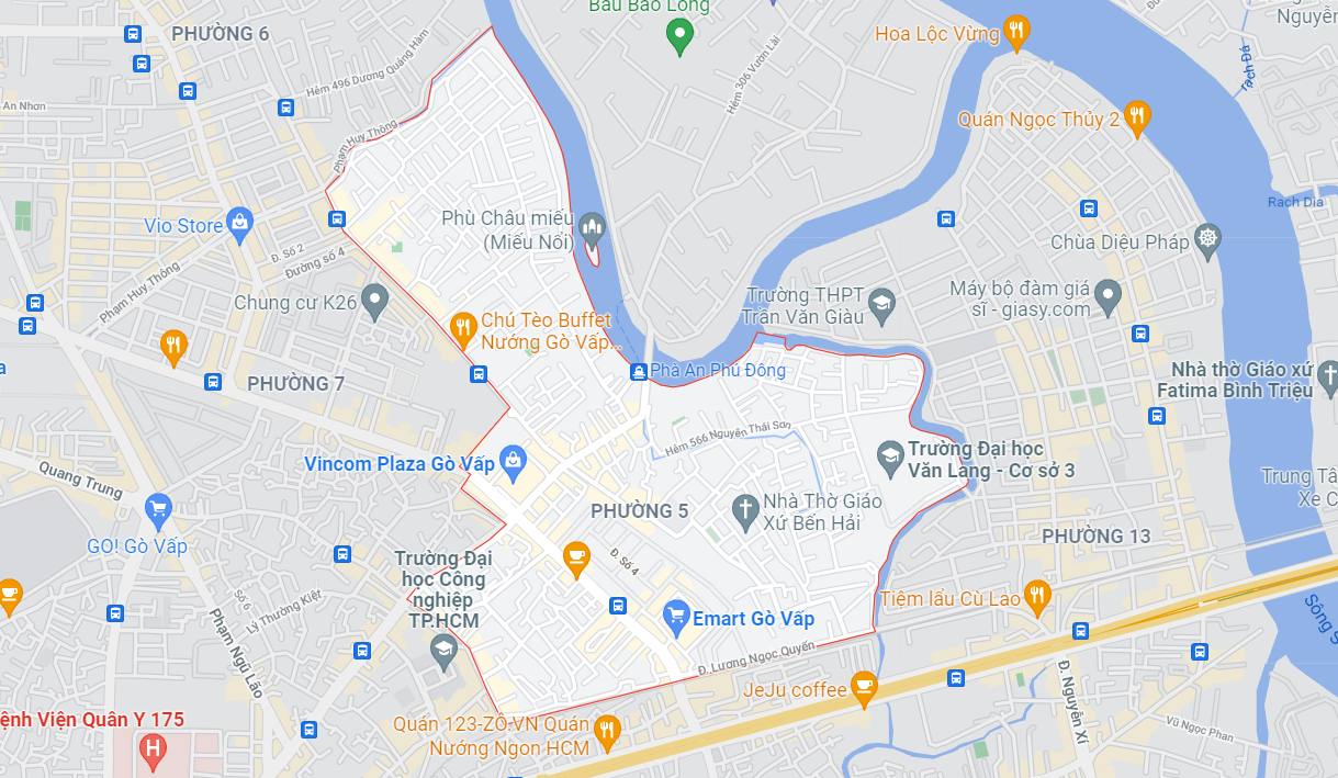 Đường sẽ mở theo quy hoạch ở phường 5, quận Gò Vấp, TP HCM (phần 5) - Ảnh 1. Đường sẽ mở theo quy hoạch ở phường 5, quận Gò Vấp, TP HCM (phần 5) - Ảnh 1.
