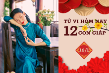 Tử vi hàng ngày hôm nay 16/1 của 12 con giáp: Tý tinh thần đi xuống, Mùi cần nỗ lực hơn