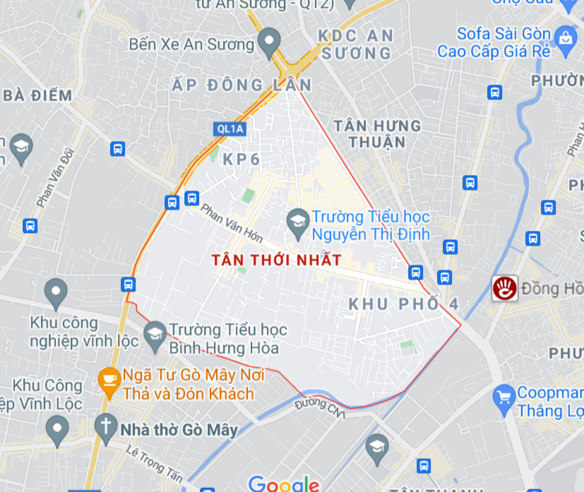 Đường sẽ mở theo quy hoạch ở phường Tân Thới Nhất, quận 12, TP HCM (phần 3) - Ảnh 1. Đường sẽ mở theo quy hoạch ở phường Tân Thới Nhất, quận 12, TP HCM (phần 3) - Ảnh 1.
