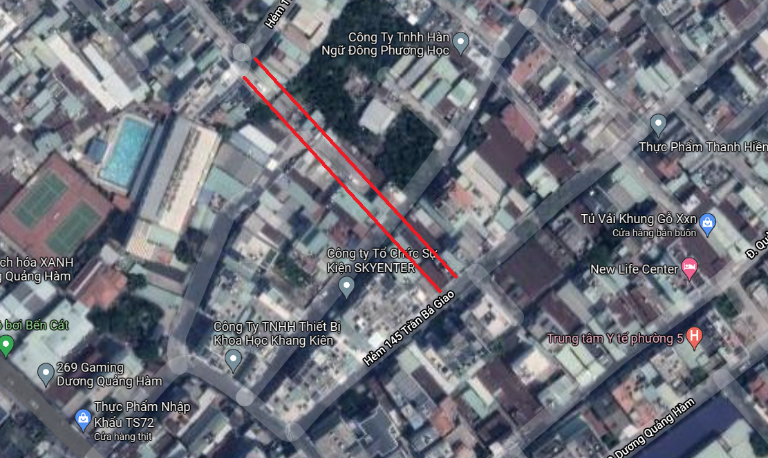 Đường sẽ mở theo quy hoạch ở phường 5, quận Gò Vấp, TP HCM (phần 5) - Ảnh 3. Đường sẽ mở theo quy hoạch ở phường 5, quận Gò Vấp, TP HCM (phần 5) - Ảnh 3.