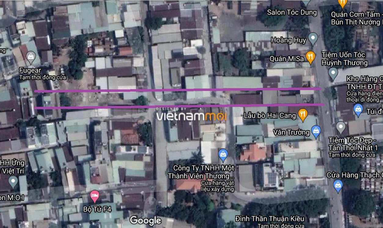Đường sẽ mở theo quy hoạch ở phường Tân Thới Nhất, quận 12, TP HCM (phần 2) - Ảnh 7.