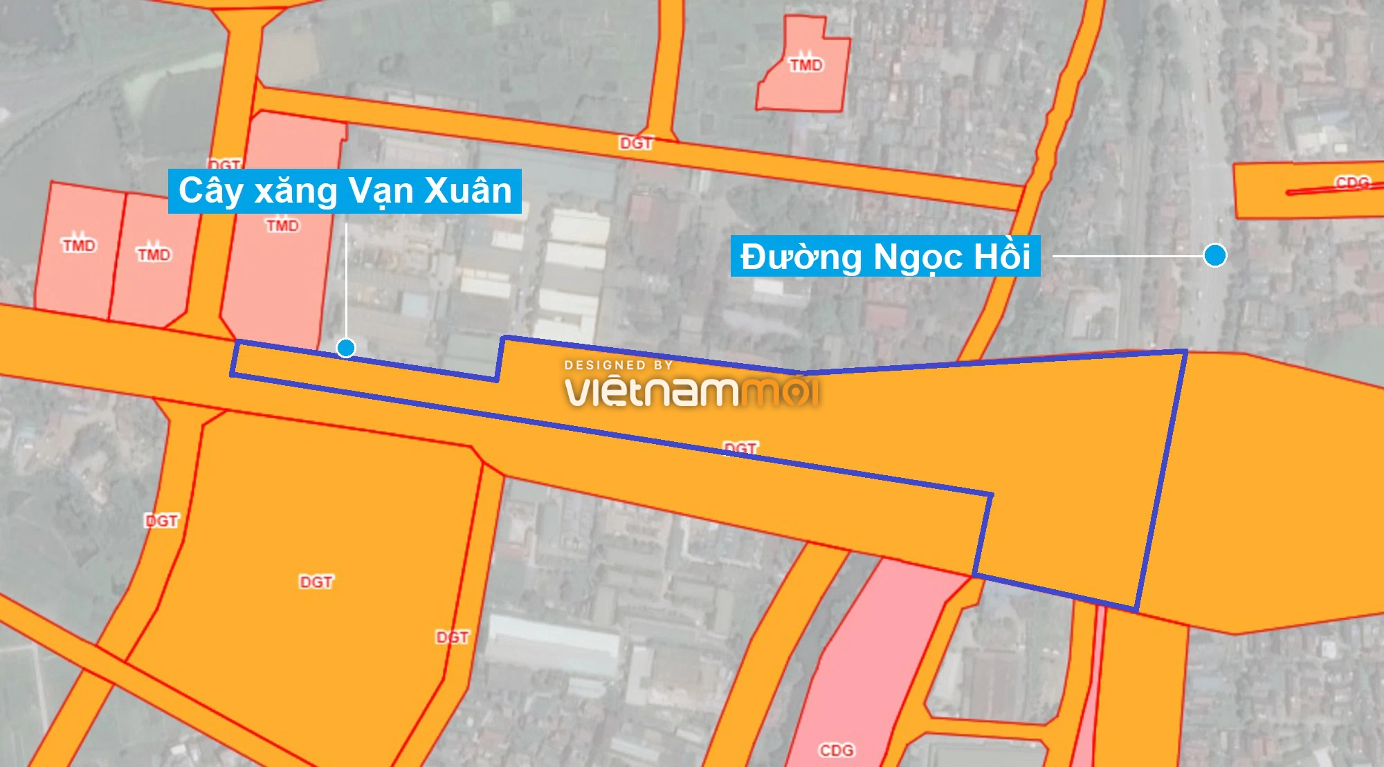 Những khu đất sắp thu hồi để mở đường ở thị trấn Văn Điển, Thanh Trì, Hà Nội (phần 2) - Ảnh 1.