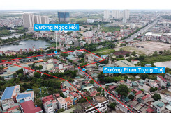 Những khu đất sắp thu hồi để mở đường ở thị trấn Văn Điển, Thanh Trì, Hà Nội (phần 2)