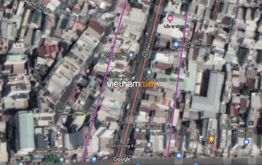 Đường sẽ mở theo quy hoạch ở phường 15, quận 4, TP HCM (Phần 2) - Ảnh 7. Đường sẽ mở theo quy hoạch ở phường 15, quận 4, TP HCM (Phần 2) - Ảnh 7.