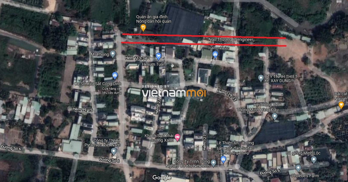 Đường sẽ mở theo quy hoạch ở phường Long Bình, quận 9, Thủ Đức, TP HCM (phần 12) - Ảnh 5.