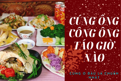 Nên cúng ông Công ông Táo giờ nào là tốt? Cúng ở đâu là chuẩn nhất trong nhà?