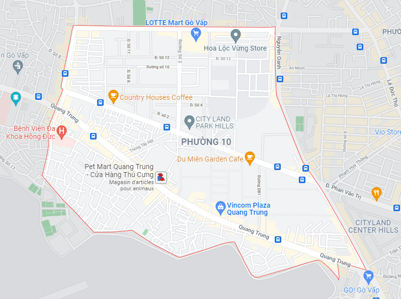 Đường sẽ mở theo quy hoạch ở phường 10, quận Gò Vấp, TP HCM (phần 2) - Ảnh 1. Đường sẽ mở theo quy hoạch ở phường 10, quận Gò Vấp, TP HCM (phần 2) - Ảnh 1.