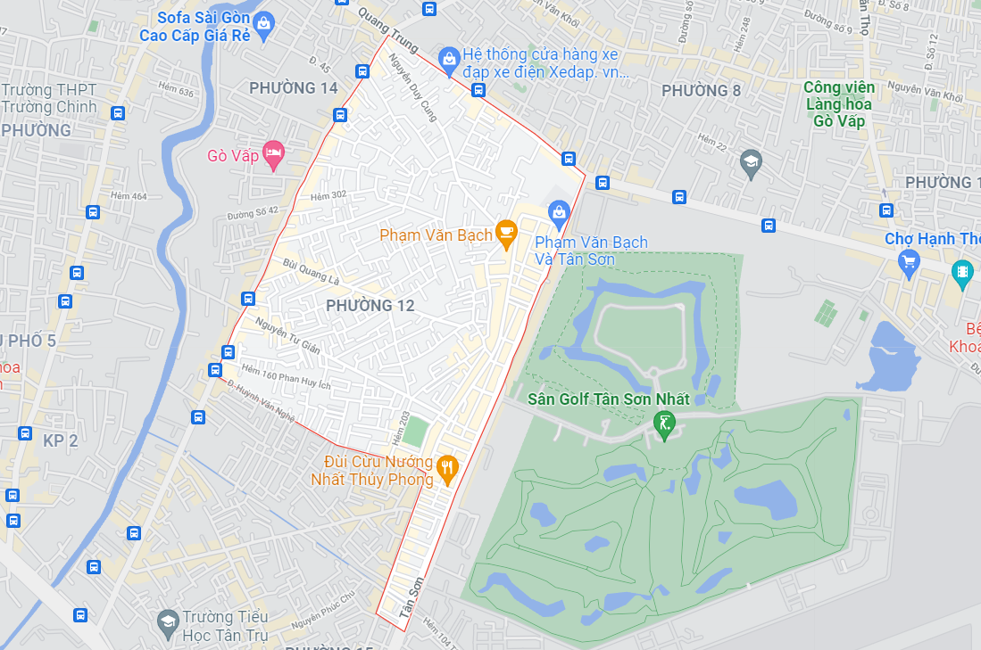 Đường sẽ mở theo quy hoạch ở phường 12, quận Gò Vấp, TP HCM (phần 5) - Ảnh 1. Đường sẽ mở theo quy hoạch ở phường 12, quận Gò Vấp, TP HCM (phần 5) - Ảnh 1.