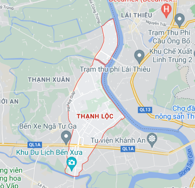Đường sẽ mở theo quy hoạch ở phường Thạnh Lộc, quận 12, TP HCM (phần 1) - Ảnh 1. Đường sẽ mở theo quy hoạch ở phường Thạnh Lộc, quận 12, TP HCM (phần 1) - Ảnh 1.
