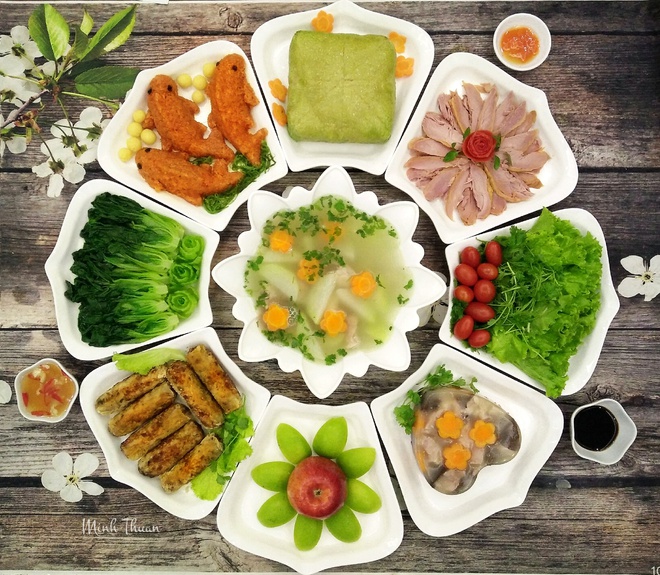 Gợi ý thực đơn mâm cơm cúng tất niên năm 2022 đầy đủ theo từng vùng miền - Ảnh 7. Gợi ý thực đơn mâm cơm cúng tất niên năm 2022 đầy đủ theo từng vùng miền - Ảnh 7.
