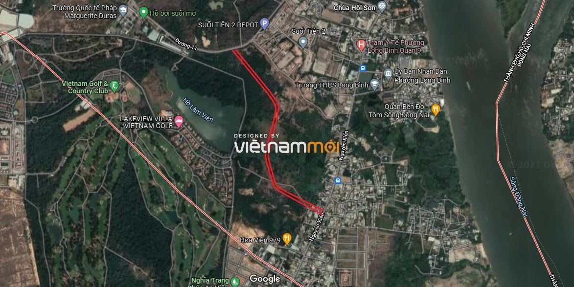 Đường sẽ mở theo quy hoạch ở phường Long Bình, quận 9, Thủ Đức, TP HCM (phần 15) - Ảnh 3. Đường sẽ mở theo quy hoạch ở phường Long Bình, quận 9, Thủ Đức, TP HCM (phần 15) - Ảnh 3.