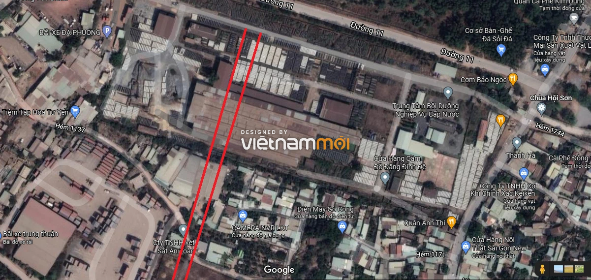 Đường sẽ mở theo quy hoạch ở phường Long Bình, quận 9, Thủ Đức, TP HCM (phần 17) - Ảnh 4.
