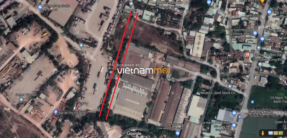 Đường sẽ mở theo quy hoạch ở phường Long Bình, quận 9, Thủ Đức, TP HCM (phần 17) - Ảnh 5.