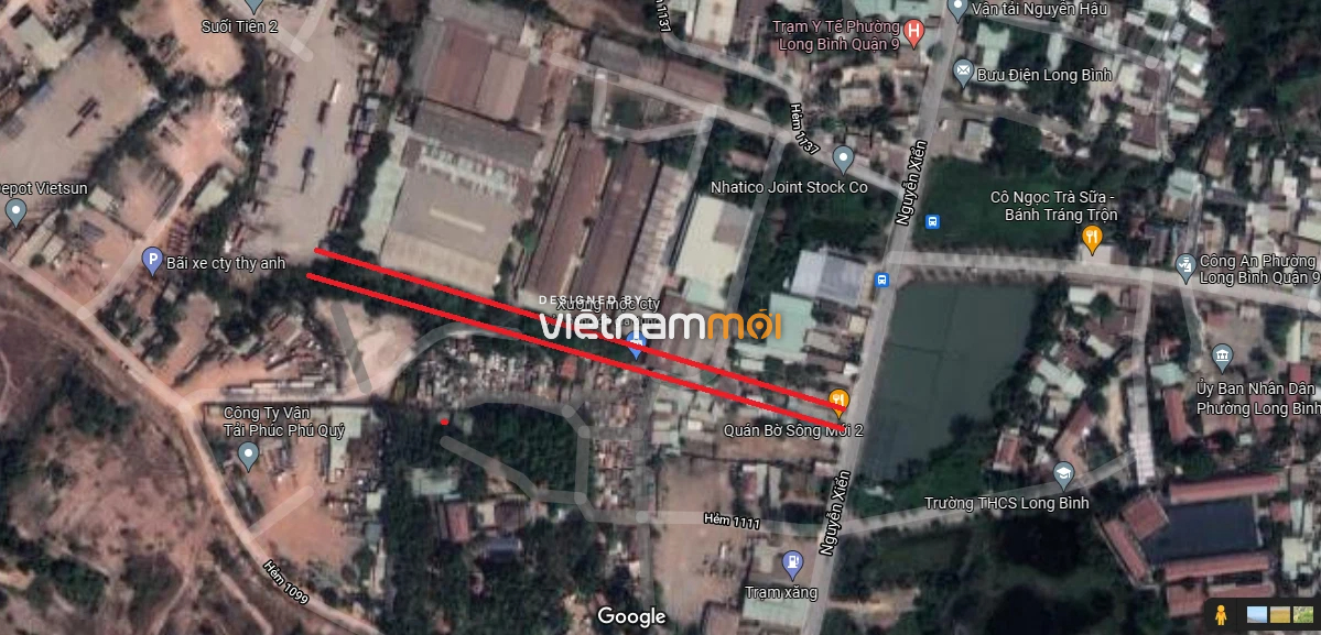 Đường sẽ mở theo quy hoạch ở phường Long Bình, quận 9, Thủ Đức, TP HCM (phần 17) - Ảnh 8.