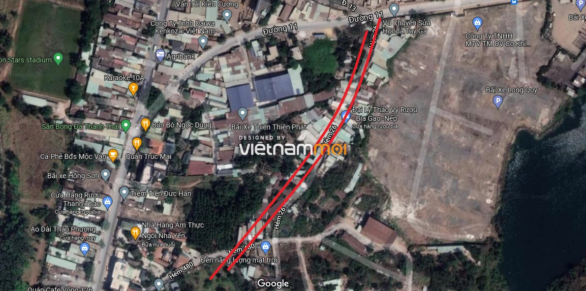 Đường sẽ mở theo quy hoạch ở phường Long Bình, quận 9, Thủ Đức, TP HCM (phần 18) - Ảnh 3. Đường sẽ mở theo quy hoạch ở phường Long Bình, quận 9, Thủ Đức, TP HCM (phần 18) - Ảnh 3.