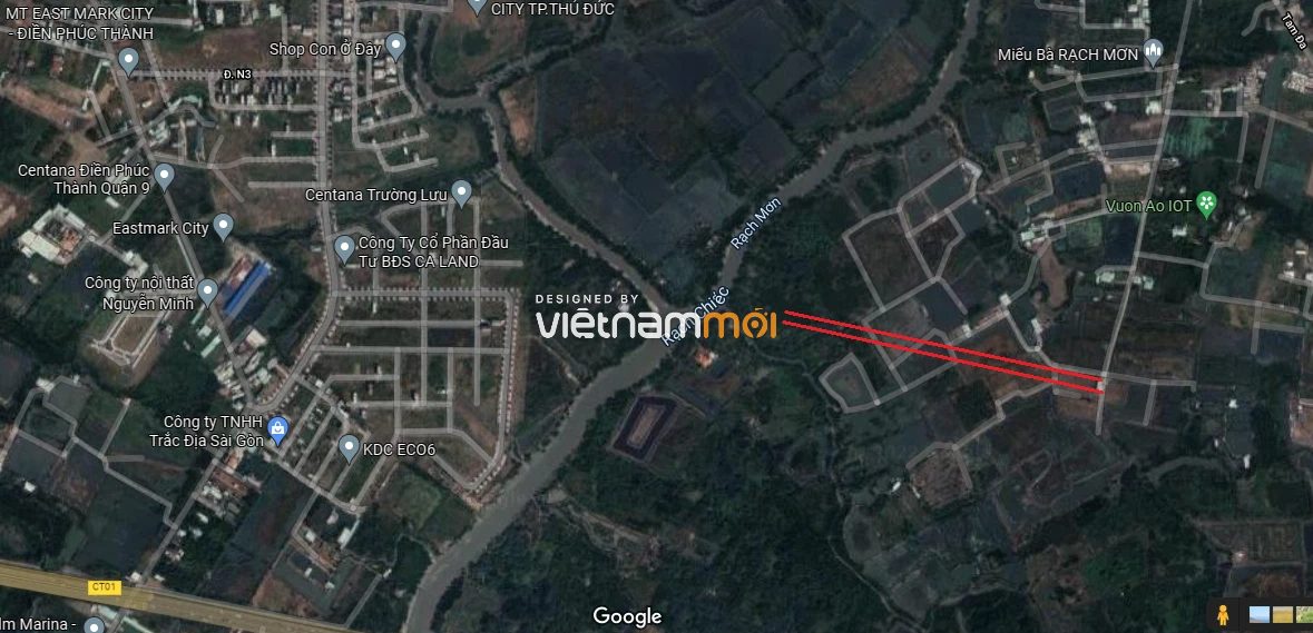Đường sẽ mở theo quy hoạch ở phường Long Trường, quận 9, Thủ Đức, TP HCM (phần 3) - Ảnh 6.
