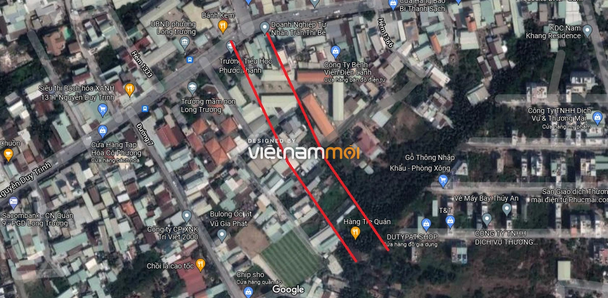 Đường sẽ mở theo quy hoạch ở phường Long Trường, quận 9, Thủ Đức, TP HCM (phần 4) - Ảnh 4. Đường sẽ mở theo quy hoạch ở phường Long Trường, quận 9, Thủ Đức, TP HCM (phần 4) - Ảnh 4.