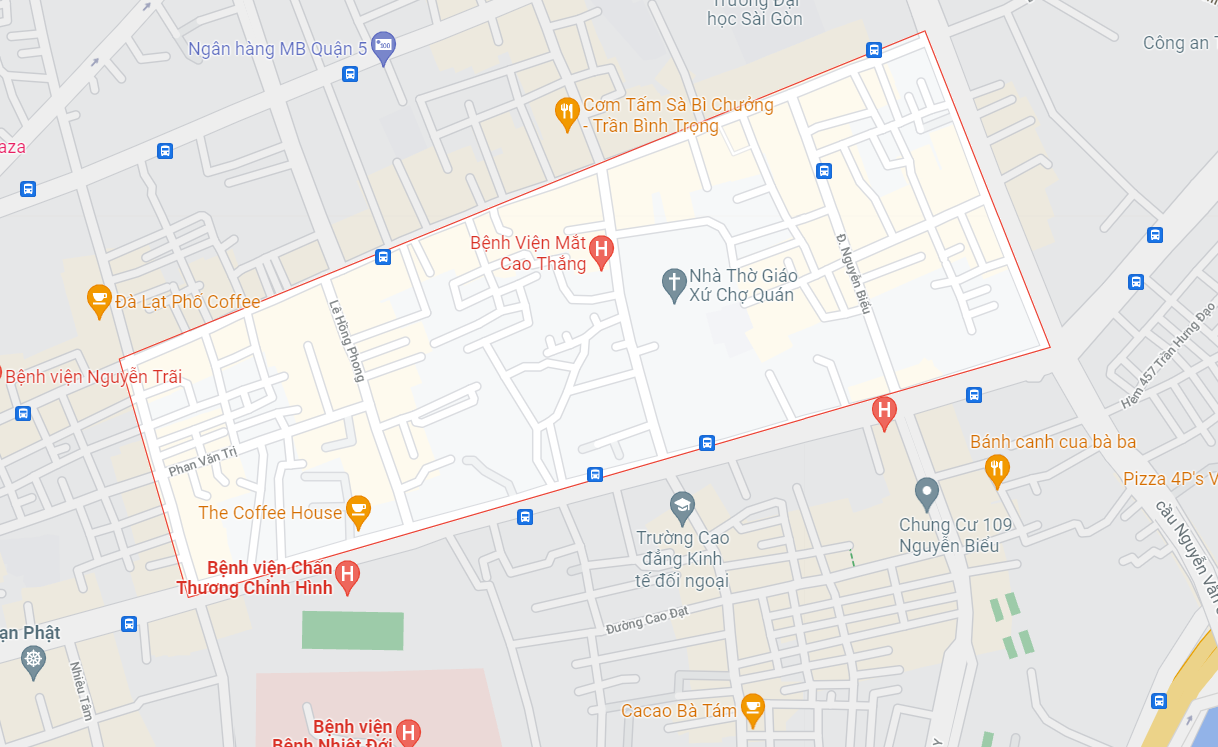 Đường sẽ mở theo quy hoạch ở phường 2, quận 5, TP HCM (phần 1) - Ảnh 1. Đường sẽ mở theo quy hoạch ở phường 2, quận 5, TP HCM (phần 1) - Ảnh 1.