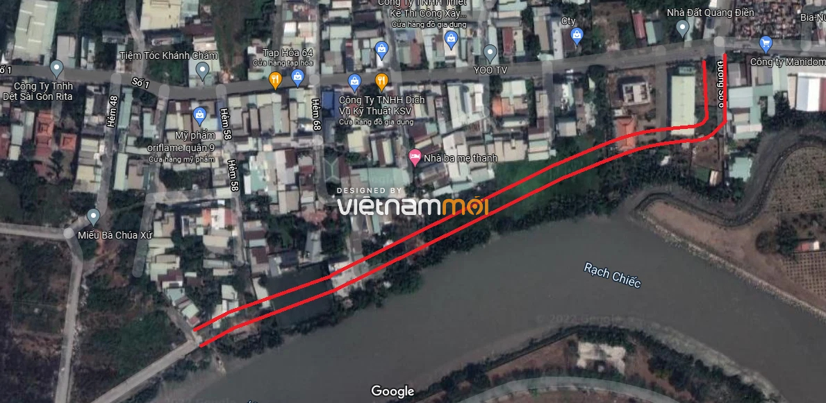 Đường sẽ mở theo quy hoạch ở phường Long Trường, quận 9, Thủ Đức, TP HCM (phần 8) - Ảnh 7. Đường sẽ mở theo quy hoạch ở phường Long Trường, quận 9, Thủ Đức, TP HCM (phần 8) - Ảnh 7.